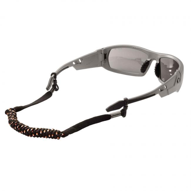 Picture of Skullerz 19280 Elastic Coil Eyewear Lanyard&#44; Black