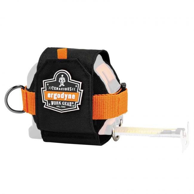 Picture of Squids 19770 Tape Measure Holder with Belt Clip&#44; Orange - Large