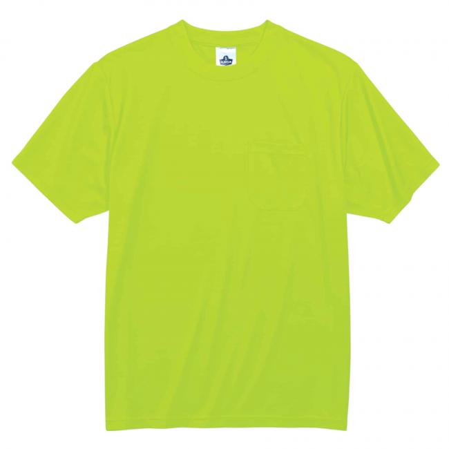 Non-Certified T-Shirt, Lime - 4XL