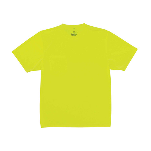 Non-Certified Safety T-Shirt, Lime - 5XL