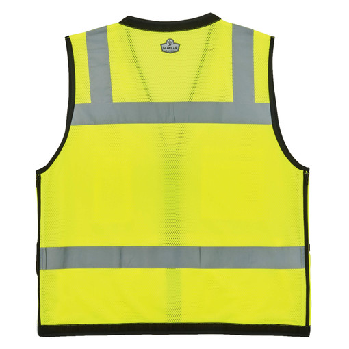 Type R Class 2 Heavy-Duty Mesh Surveyors Vest, Lime - 2XL & 3XL