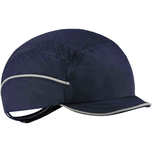 Bump Cap, Long Brim Baseball, Polyethylene, Hook-and-Loop Suspension