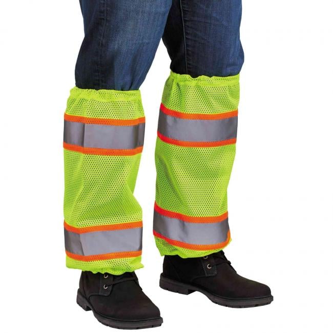 Leg Gaiter, Universal, Lime, 47 cm L, Polyester Mesh, 8009