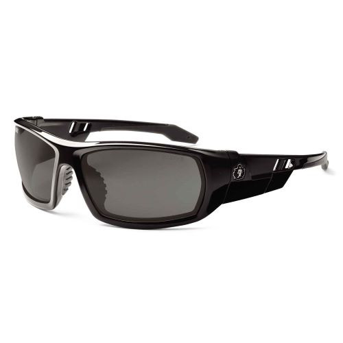 Picture of Skullerz 50031 Odin Safety Sunglasses&#44; Black & Polarized Smoke Lens