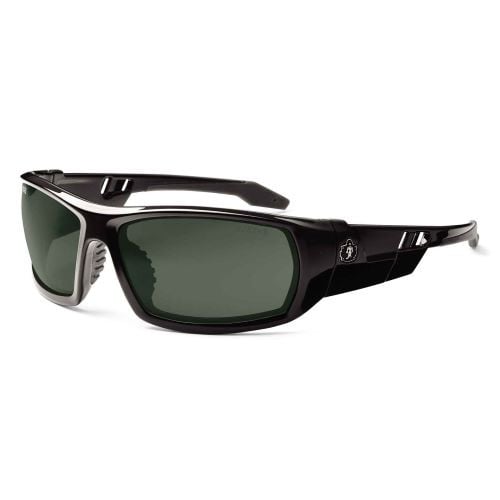 Odin Safety Sunglasses, Black & Polarized G15 Lens