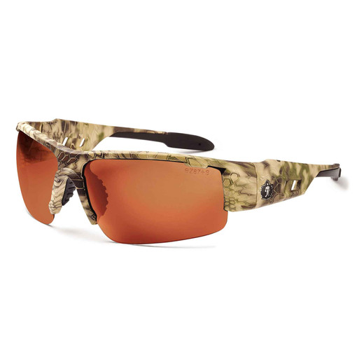 Picture of Skullerz 52321 Dagr Safety Glasses&#44; Polarized Copper Lens