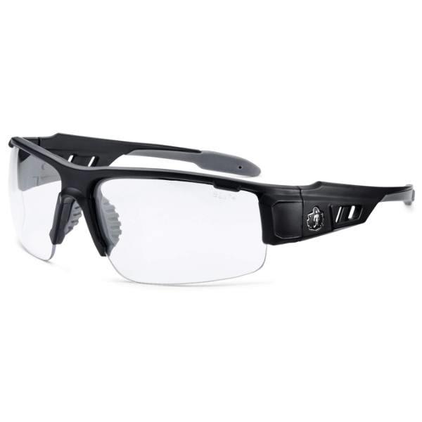 Picture of Skullerz 52400 Dagr Safety Glasses&#44; Matte Black & Clear Lens