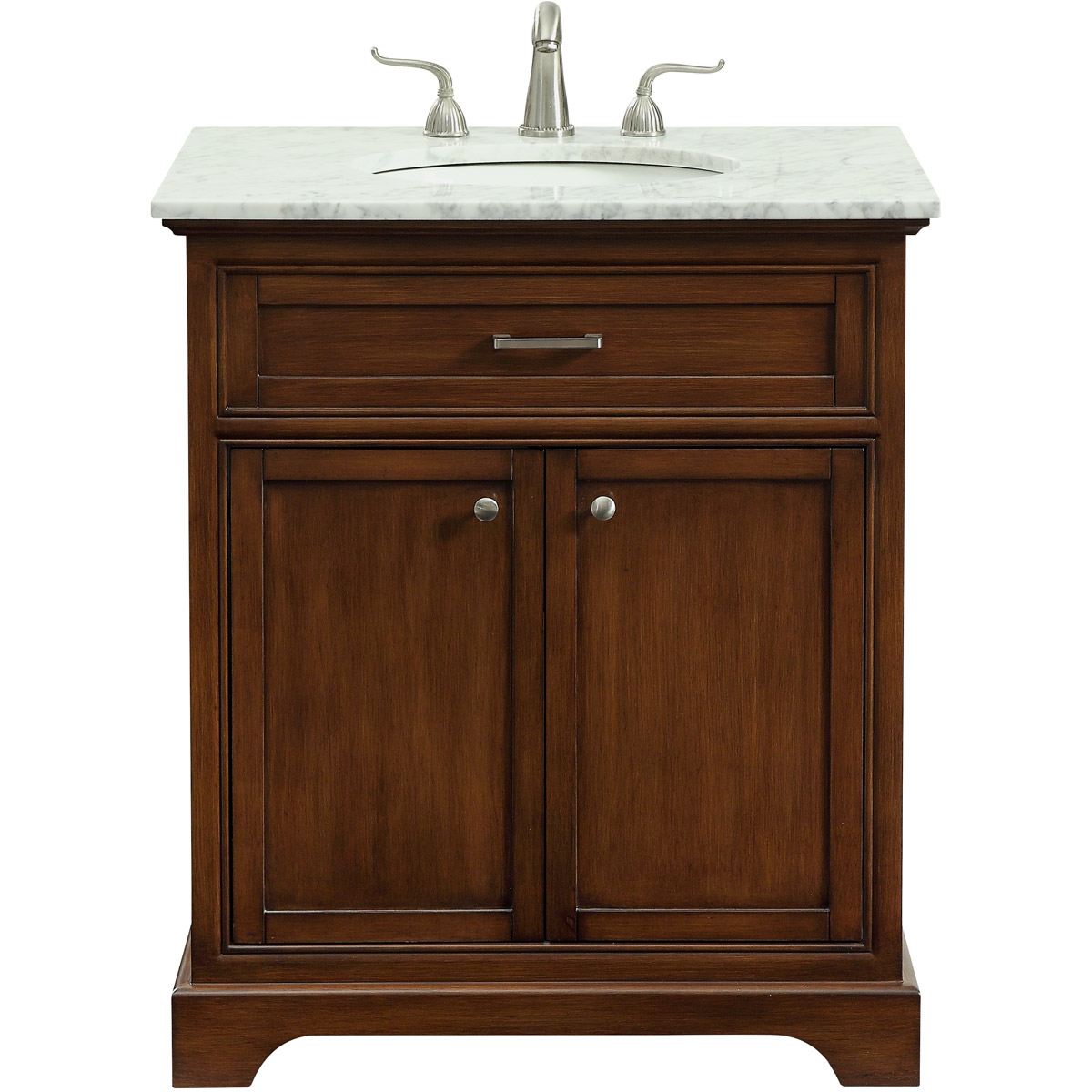 VF15030TK 30 in. Single Bathroom Vanity Set, Teak