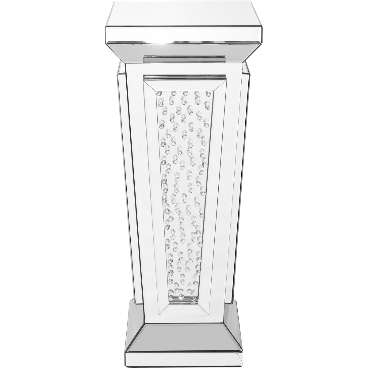 Picture of Elegant Decor MF91021 15 in. Crystal End Table&#44; Clear