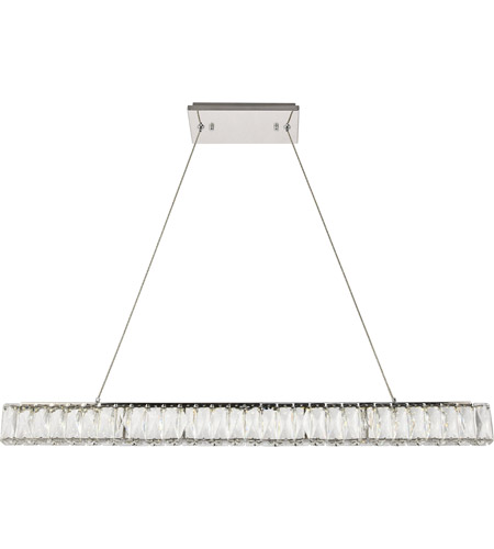 Monroe Integrated Led Chip Light Chrome Chandelier