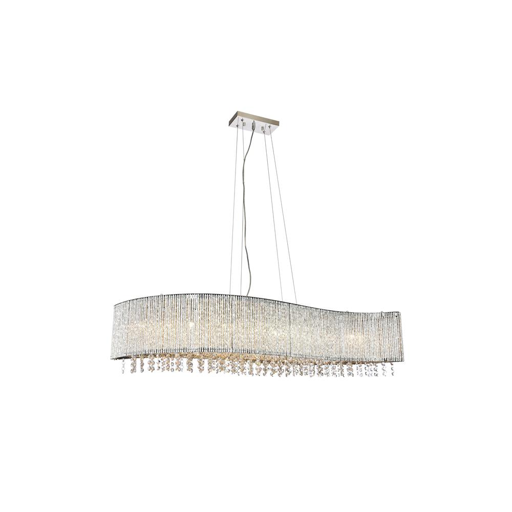 Elegant Lighting V2090D44C-RC Influx 8 Light Chrome Pendant -  Elegant Furniture & Lighting, V2090D44C/RC