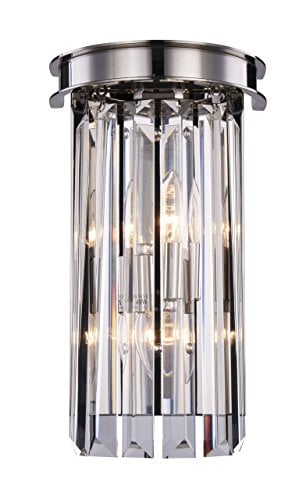 Picture of Urban Classic 1238W8PN-RC Sydney 2 Light Wall Sconce Royal Cut Crystals - Polished Nickel