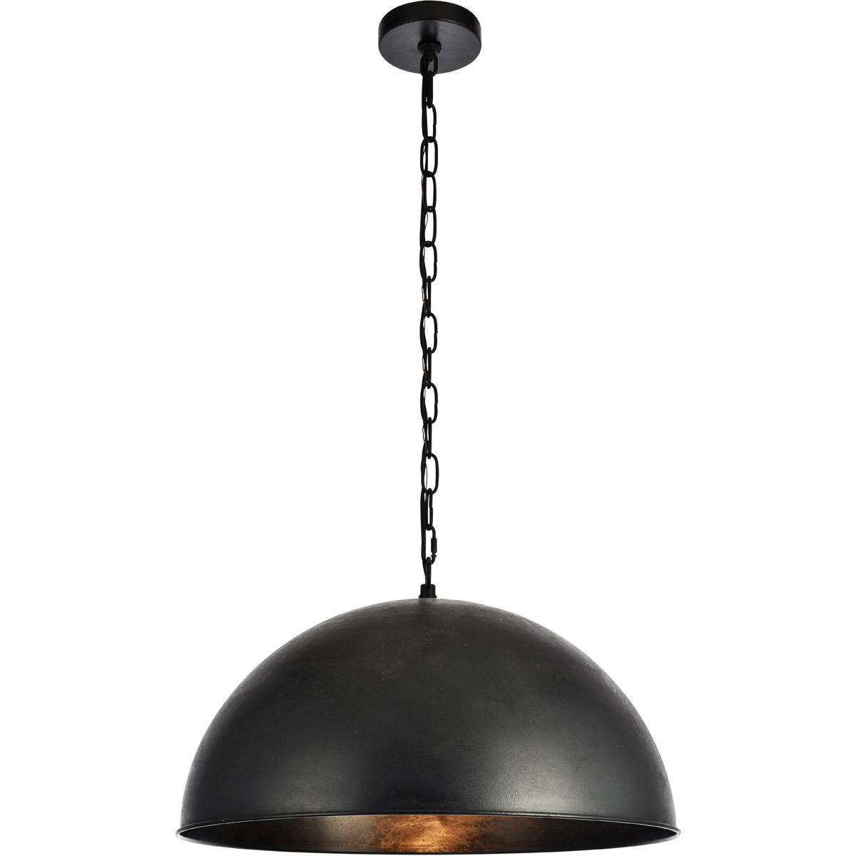 12.75 x 20 in. Merce Collection Vintage Black Pendant