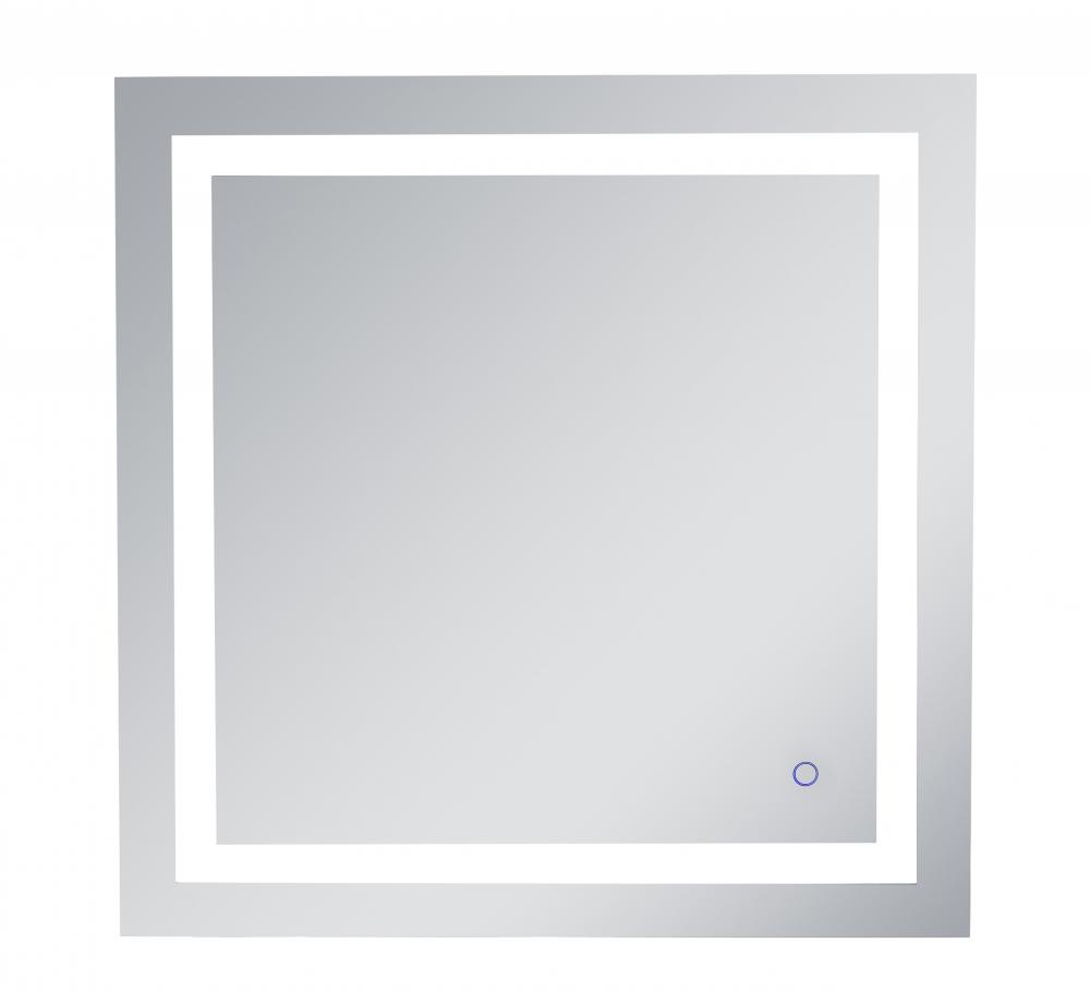 30 x 30 in. Helios Hardwired LED Mirror with Touch Sensor & Color Changing Temperature - 3000K-4200K-6400K