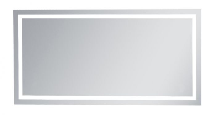 W36 x H72 in. Hardwired LED Mirror Dimmable 5000K