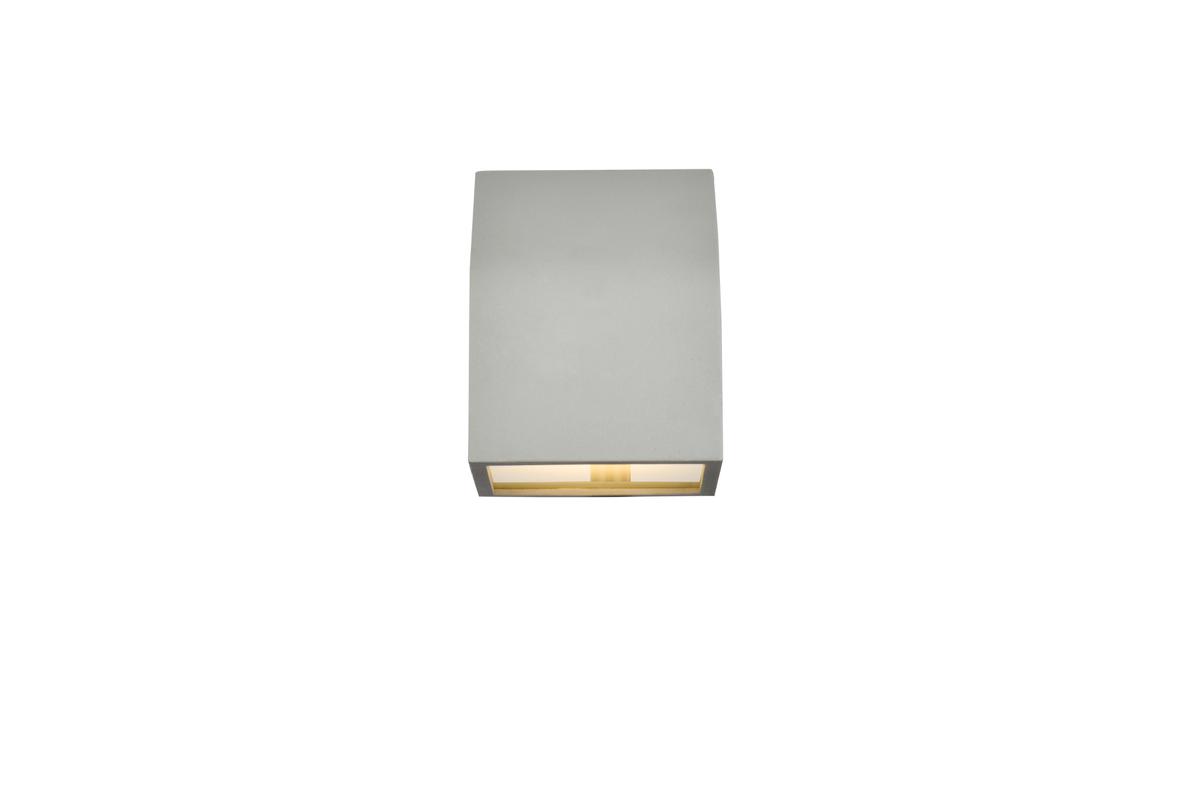 Picture of Living District LDOD4004S 3000K Raine Integrated LED Wall Sconce&#44; Silver