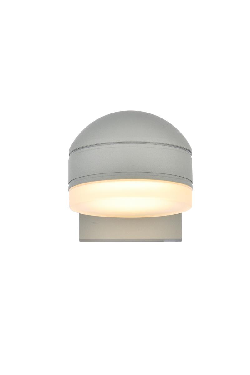 Picture of Living District LDOD4015S 3000K Raine Aluminum Integrated LED Wall Sconce&#44; Silver