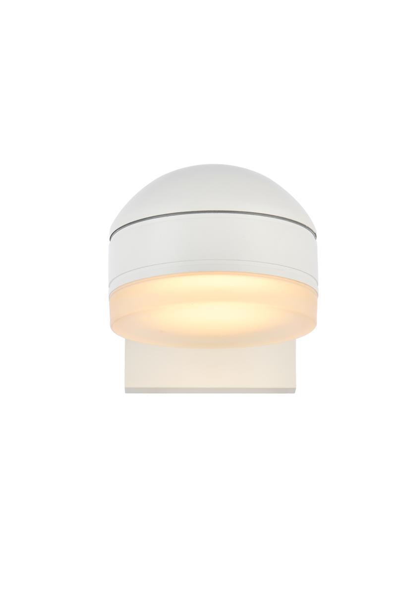Picture of Living District LDOD4015WH Raine Integrated LED Wall Sconce with Glass Lens&#44; White