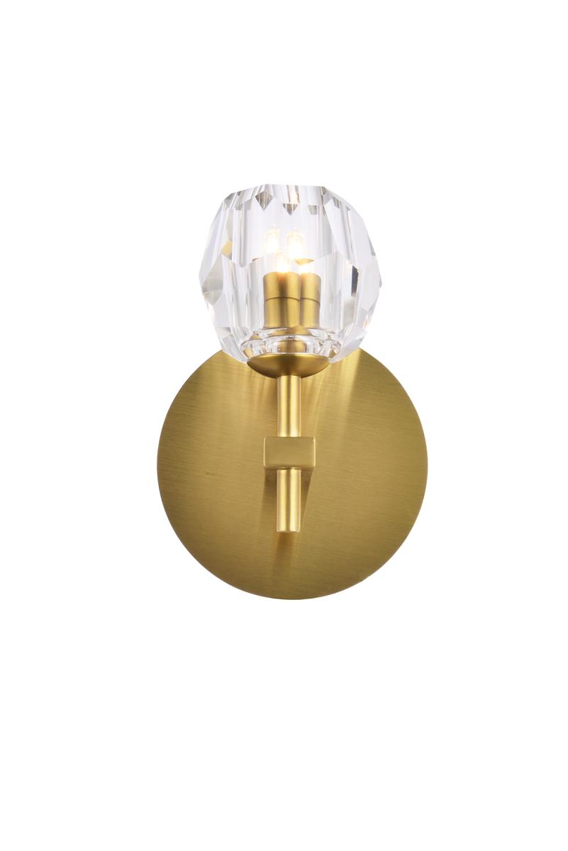 Picture of Elegant Lighting 3505W6G Eren 1 Light Wall Sconce, Gold