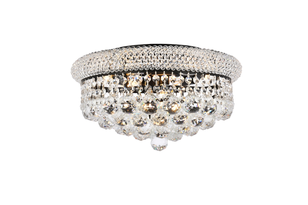V1800F16BK-RC 16 in. Primo Flush Mount, Black