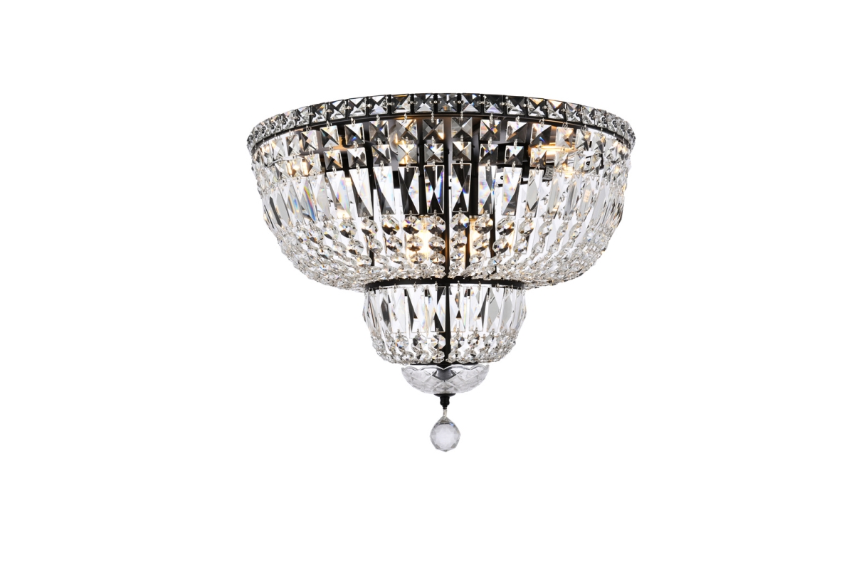 V2528F20BK-RC 20 in. Tranquil Flush Mount, Black