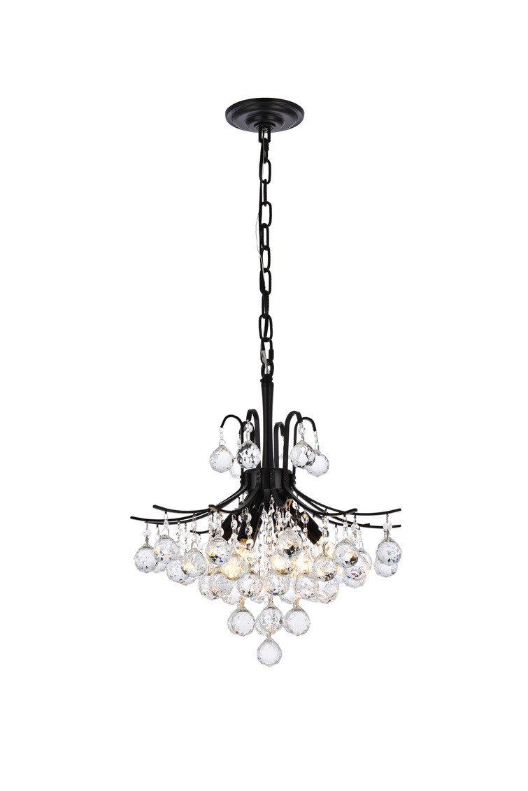 V8000D16BK-RC 16 in. Toureg Pendant, Black