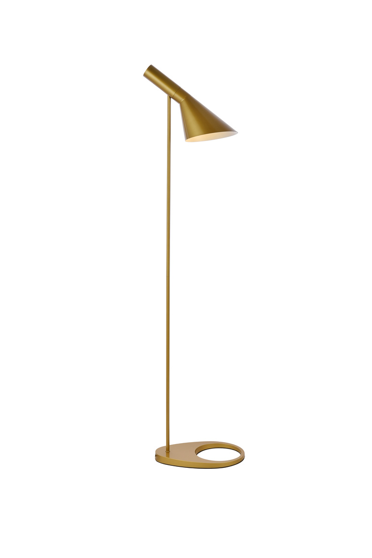 Picture of Living District LD2365BR Juniper 1 Light Floor Lamp, Brass