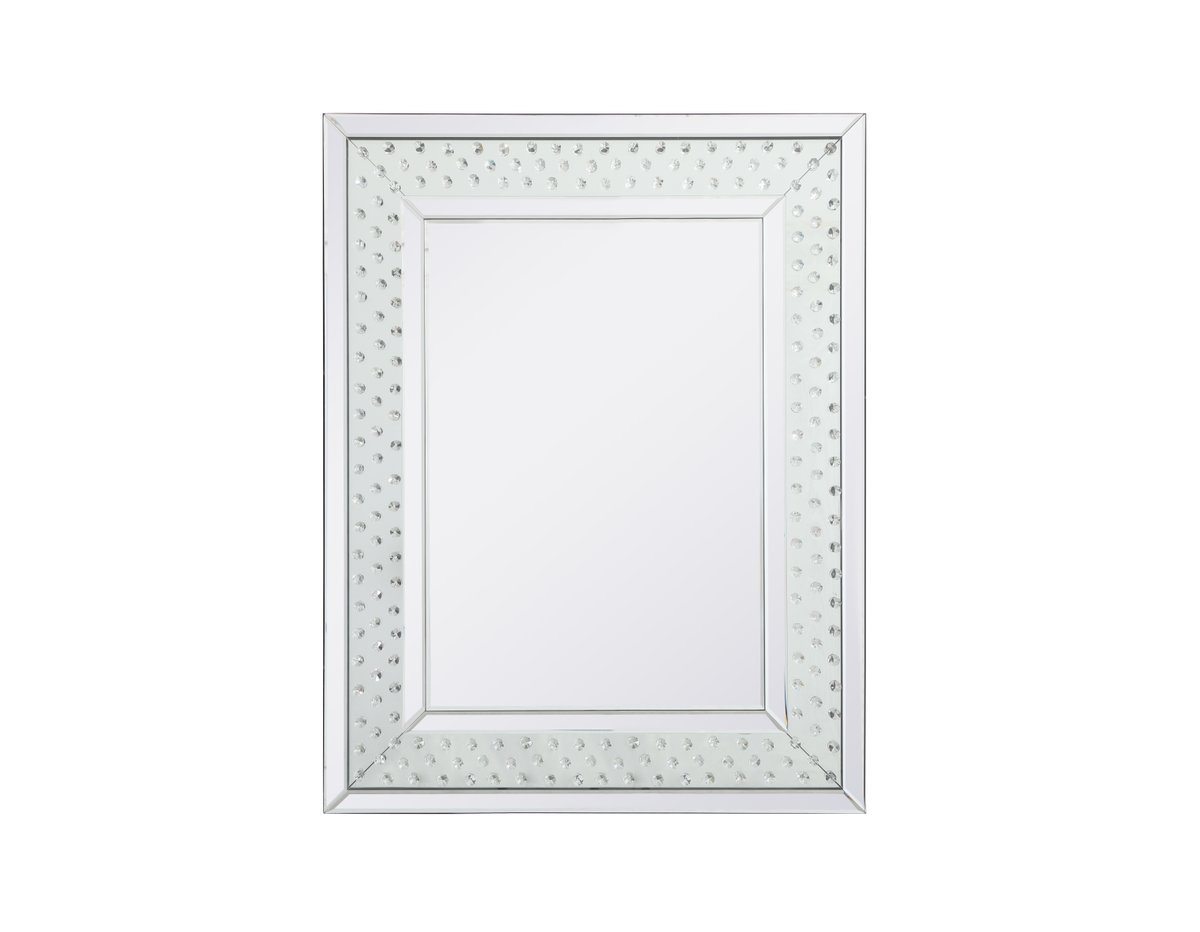 28 x 36 in. Sparkle Collection Crystal Mirror