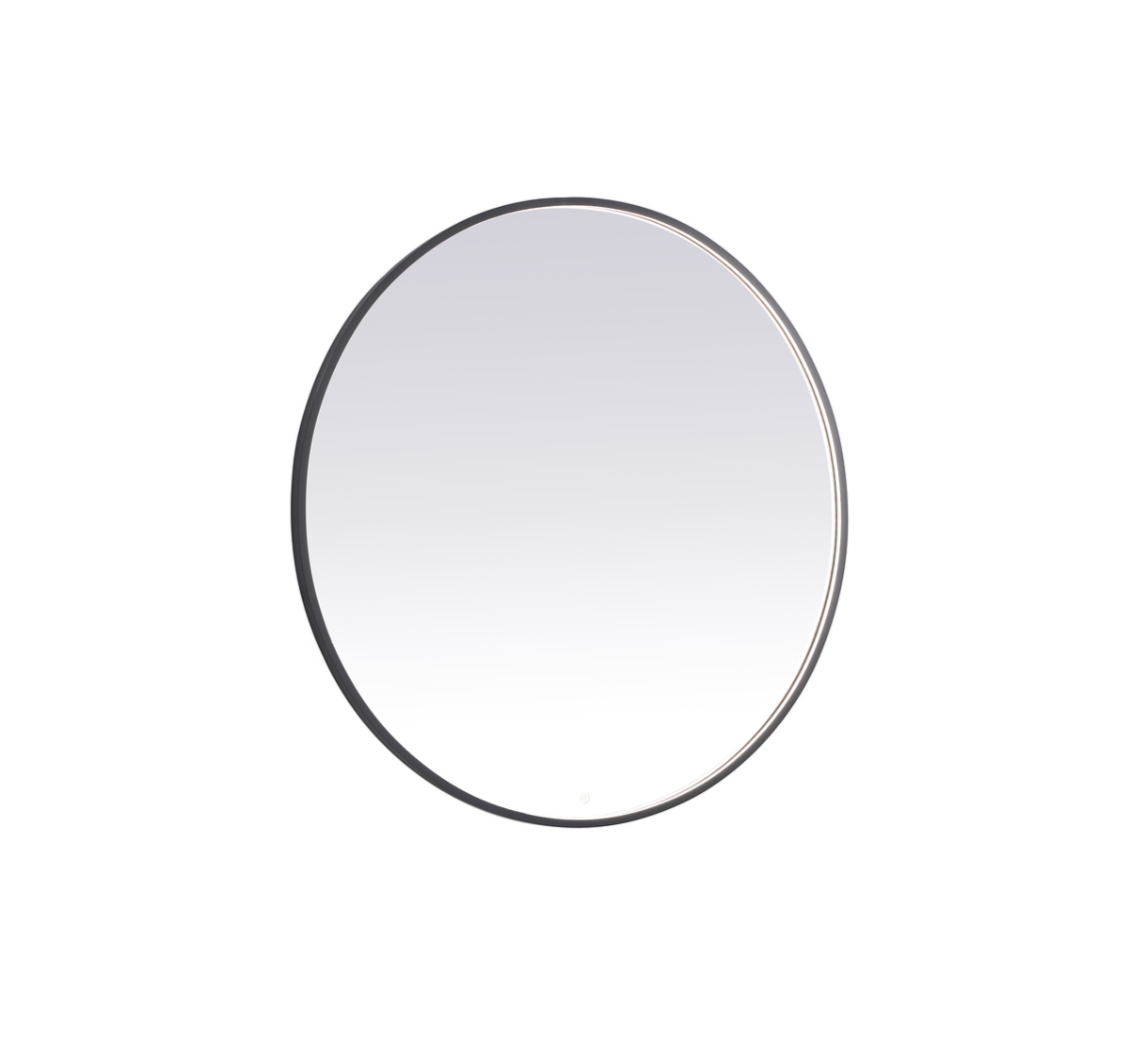48 in. Pier 3000K, 4200K & 6400K LED Mirror with Adjustable Color Temperature in Black