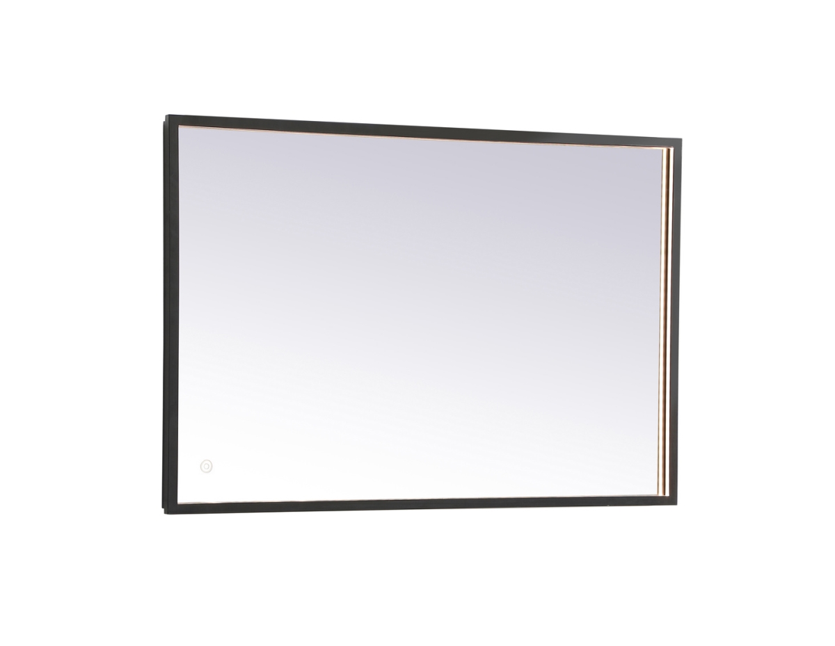 24 x 36 in. Pier 3000K, 4200K & 6400K LED Mirror with Adjustable Color Temperature in Black