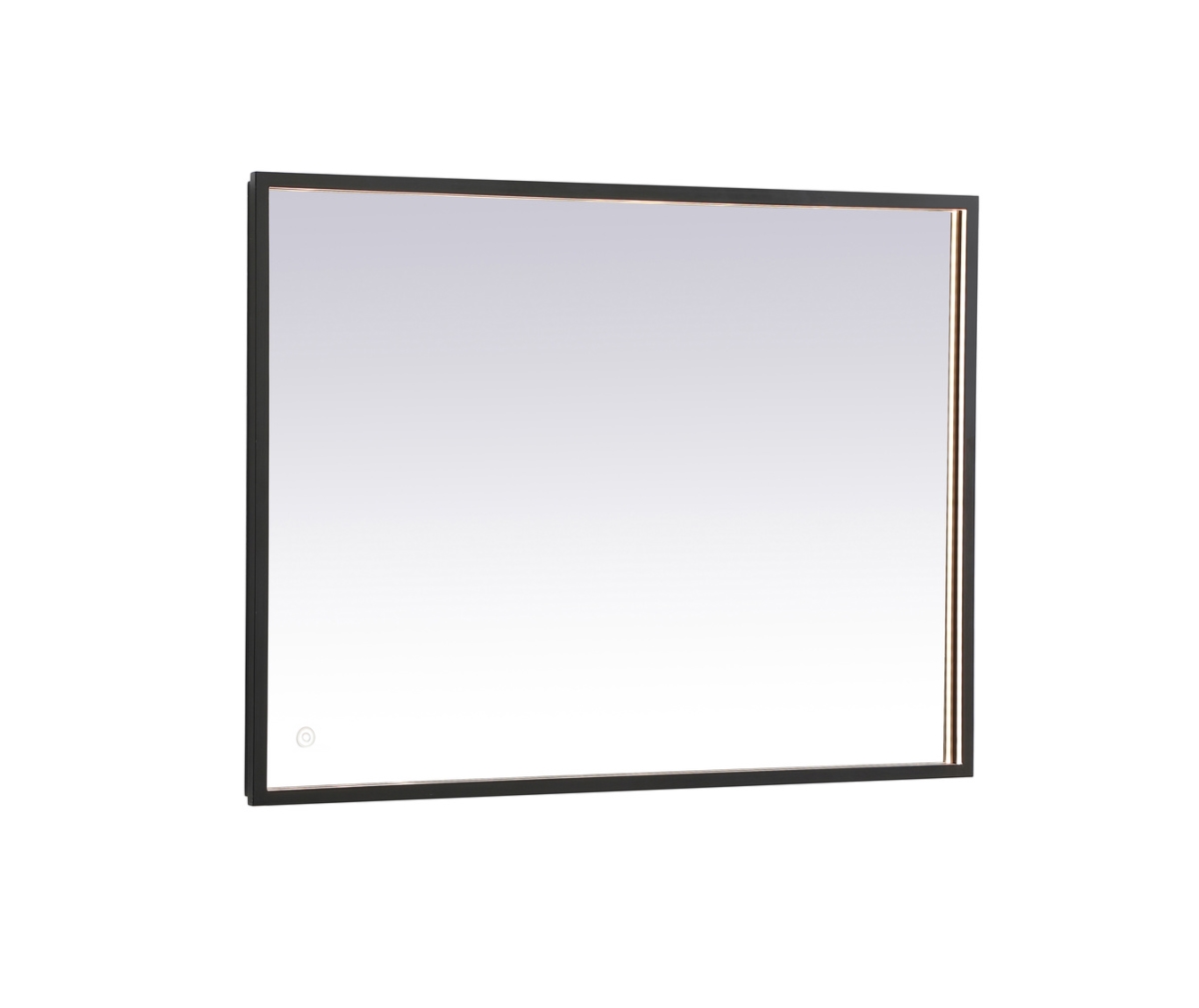 27 x 36 in. Pier 3000K, 4200K & 6400K LED Mirror with Adjustable Color Temperature in Black