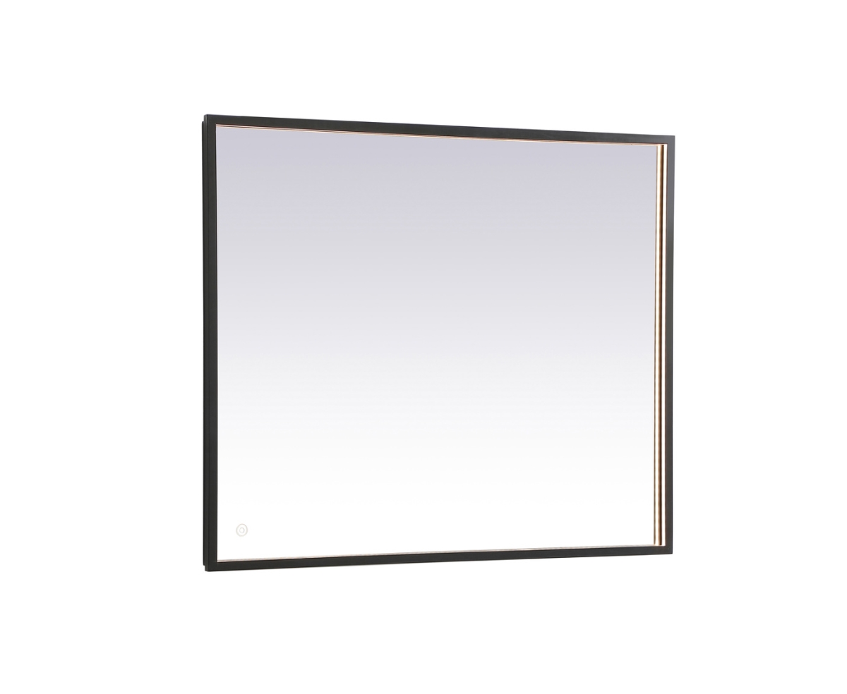 30 x 36 in. Pier 3000K, 4200K & 6400K LED Mirror with Adjustable Color Temperature in Black