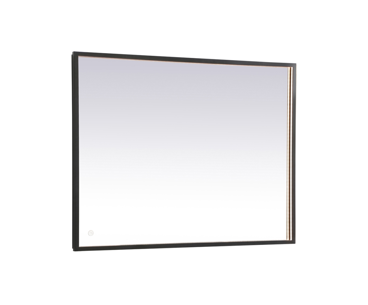 30 x 40 in. Pier 3000K, 4200K & 6400K LED Mirror with Adjustable Color Temperature in Black