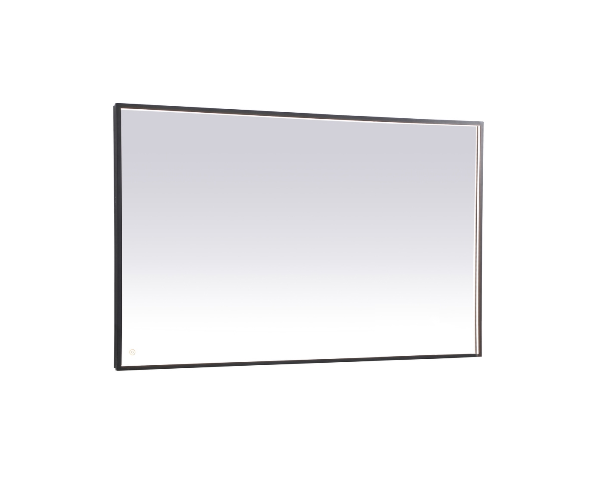 36 x 60 in. Pier 3000K, 4200K & 6400K LED Mirror with Adjustable Color Temperature in Black