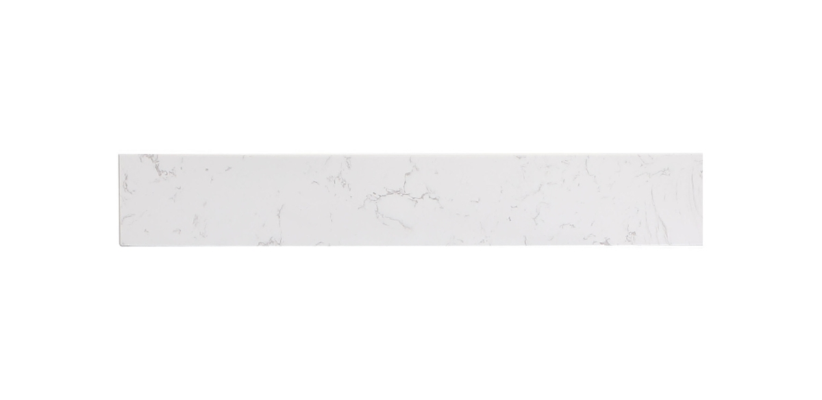 Picture of Elegant Decor BS1124CW 24 in. Backsplash in Calacatta White