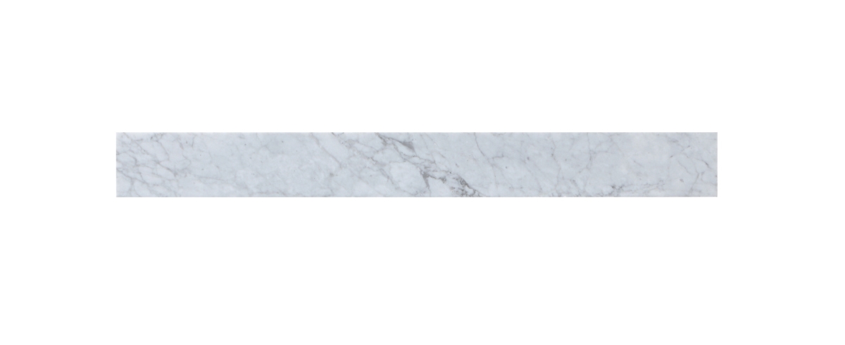 Picture of Elegant Decor BS1236CRA 36 in. Backsplash in Carrara White