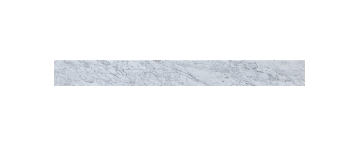 Picture of Elegant Decor BS1240CRA 40 in. Backsplash in Carrara White