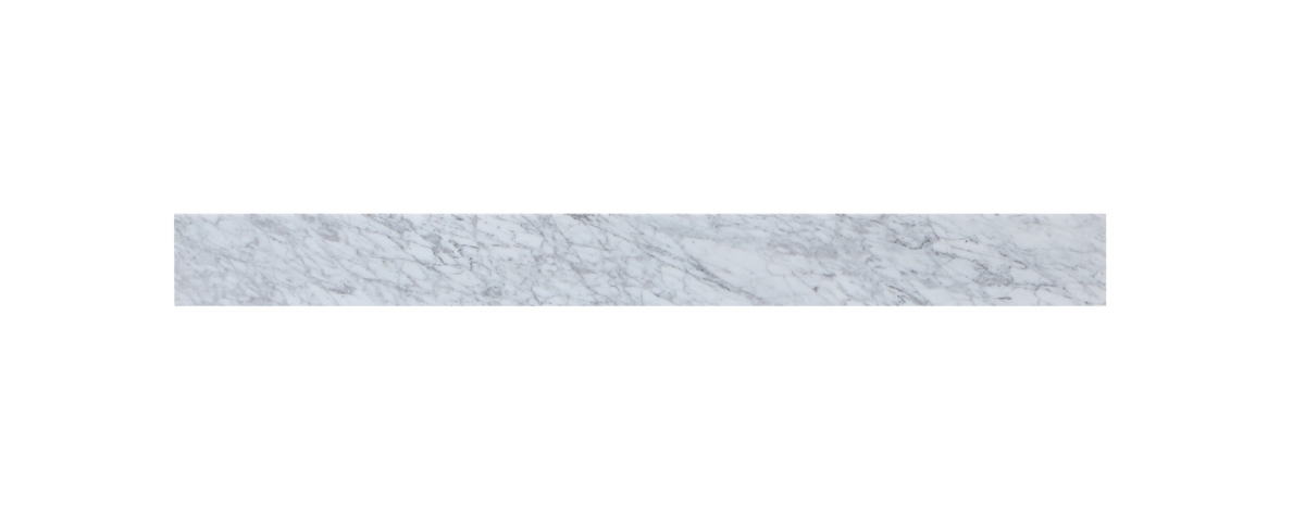 Picture of Elegant Decor BS1242CRA 42 in. Backsplash in Carrara White