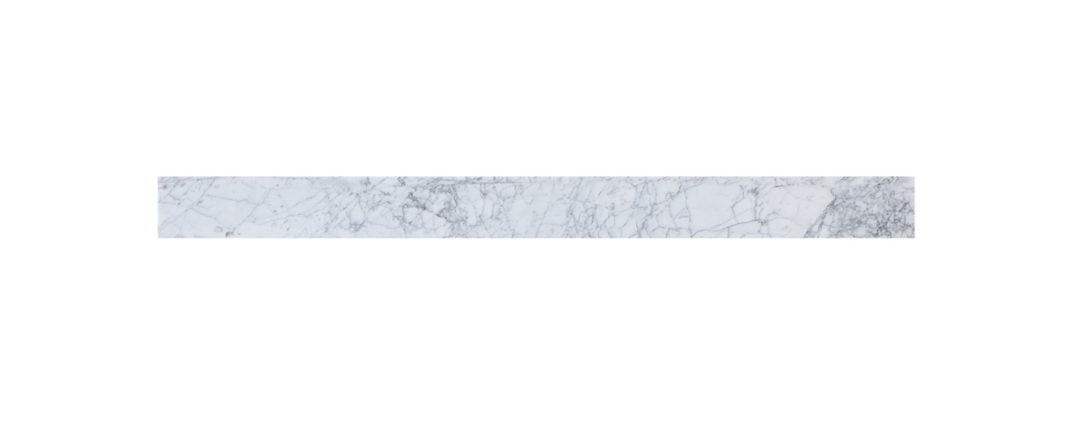 Picture of Elegant Decor BS1248CRA 48 in. Backsplash in Carrara White
