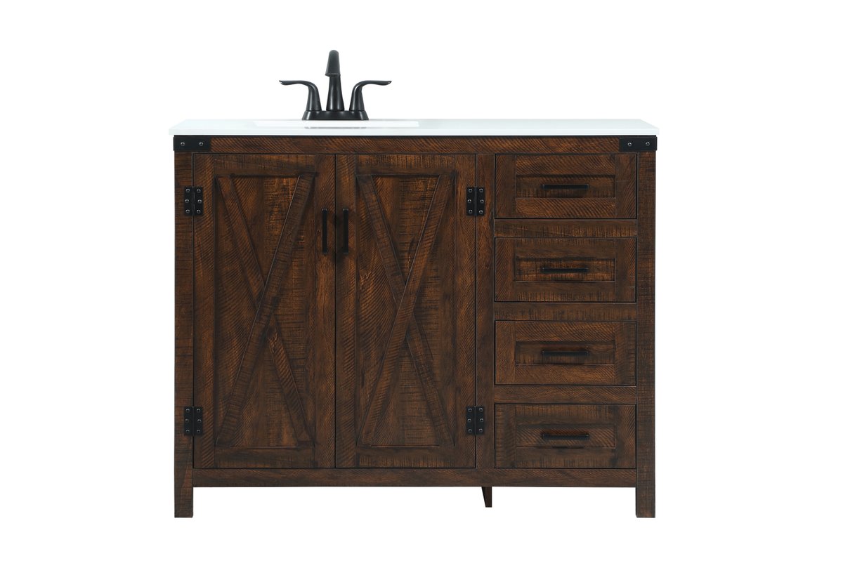 42 in. Grant Single Bathroom Vanity, Expresso