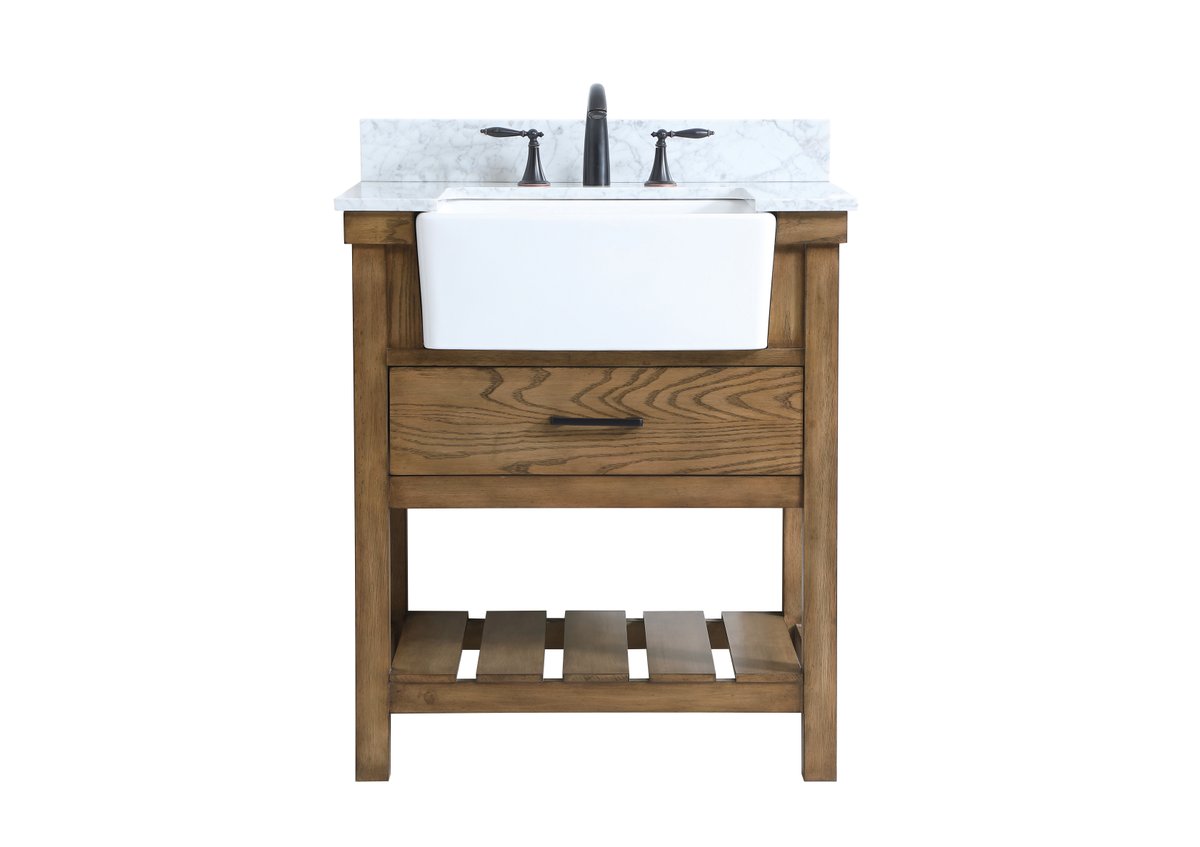 VF60130GN-BS 30 in. Clement Single Bathroom Vanity, Green