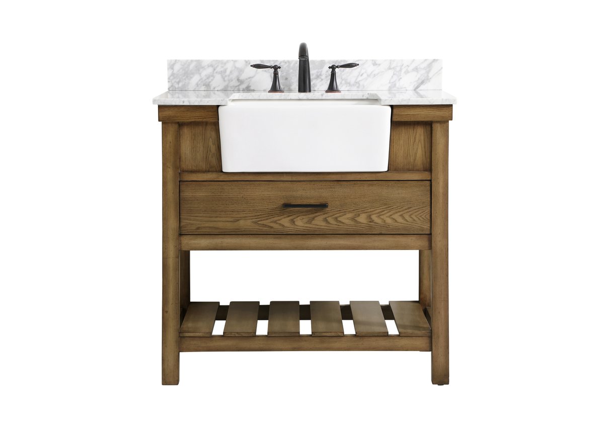 VF60136GN-BS 36 in. Clement Single Bathroom Vanity, Green
