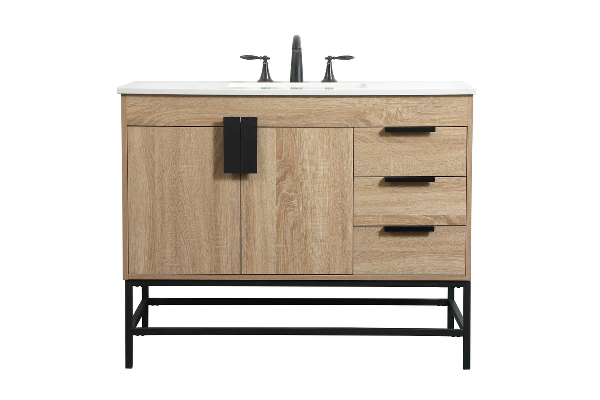 33.5 x 22 x 42 in. Single Bathroom Vanity