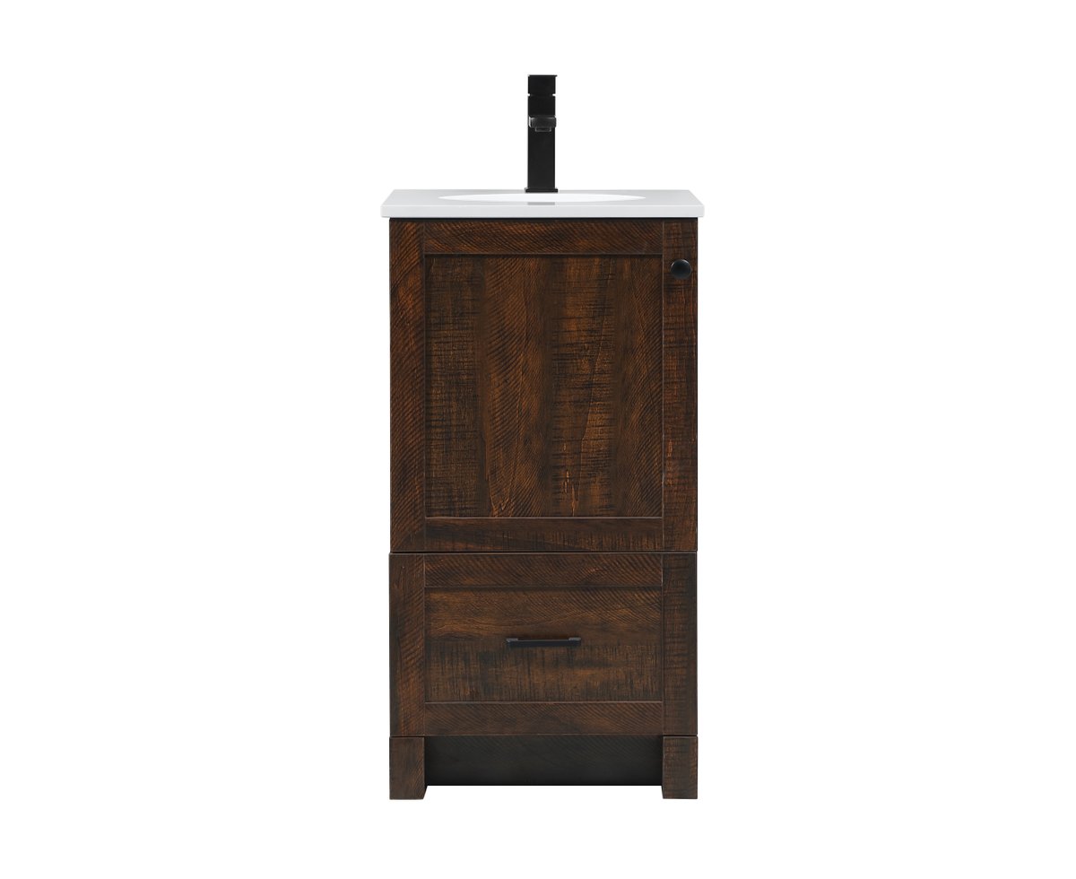 18 in. Soma Single Bathroom Vanity, Expresso