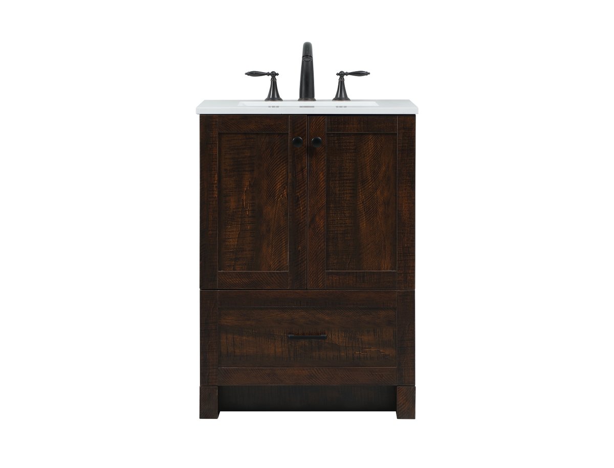 24 in. Soma Single Bathroom Vanity, Expresso