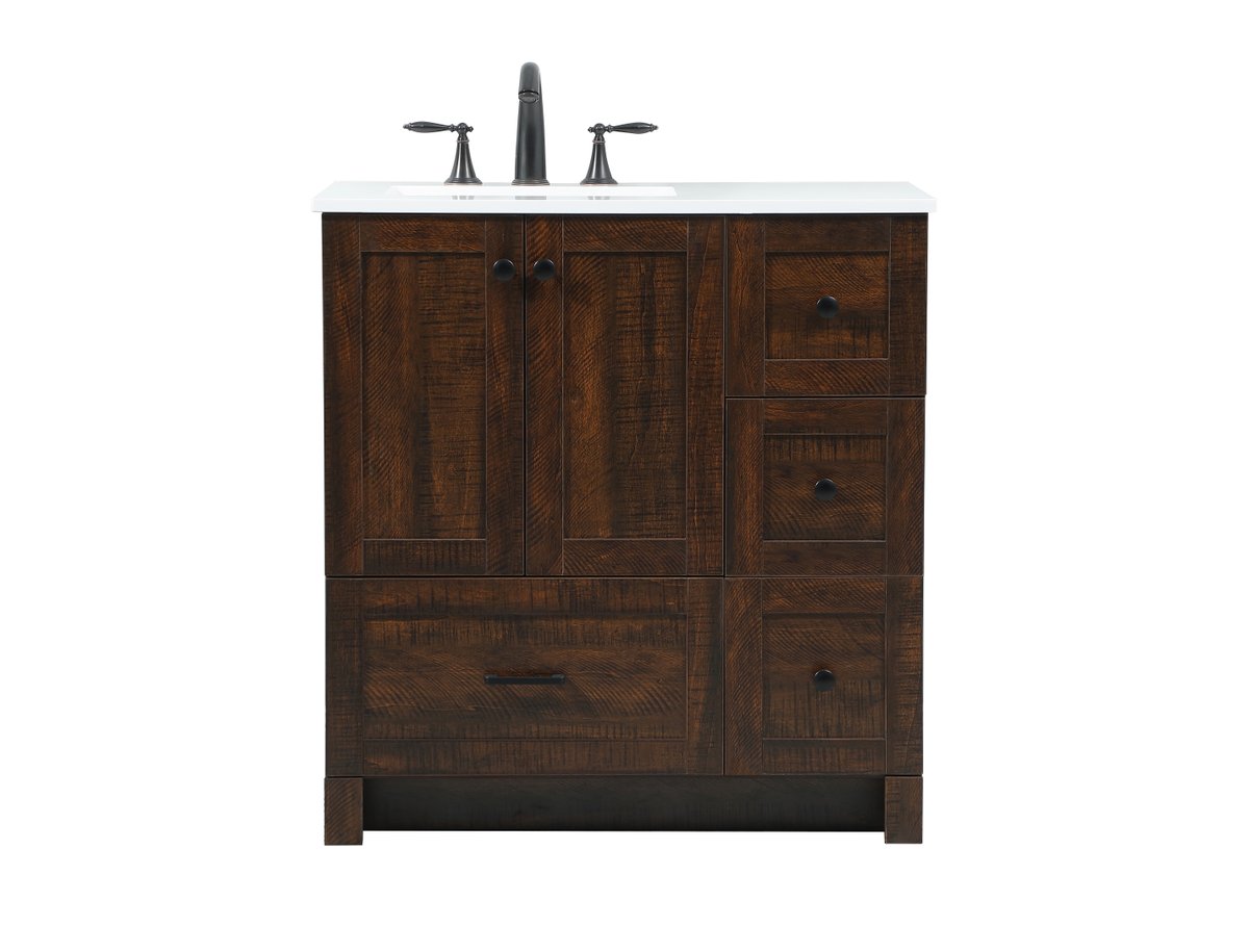 VF2832EX 32 in. Soma Single Bathroom Vanity, Expresso