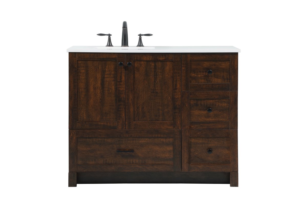 VF2842EX 42 in. Single Bathroom Vanity, Espresso