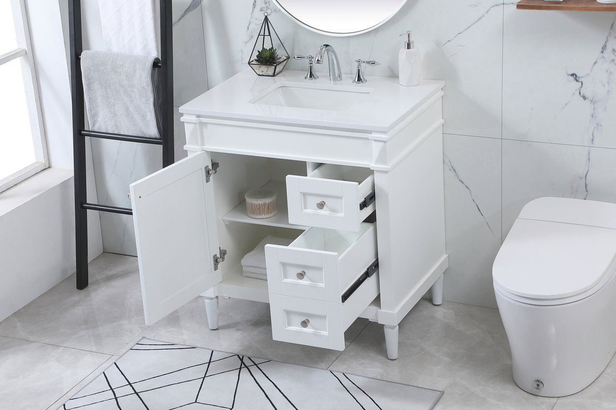 VF31832WH 32 in. Single Bathroom Vanity, White