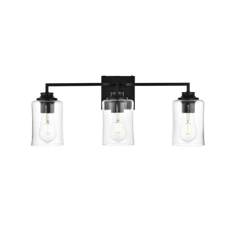 Picture of Living District LD7314W23BLK 23 in. Ronnie 3 Lights Wall-Mounted Bath Sconce Light, Black