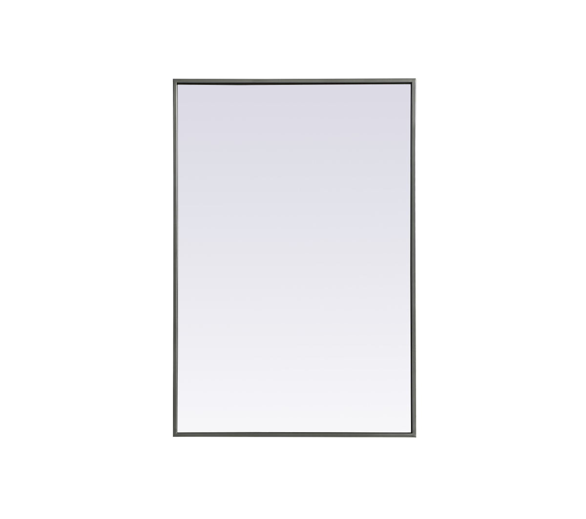 Rectangle Mirror - Silver - 24 x 36 in. - Modern Design